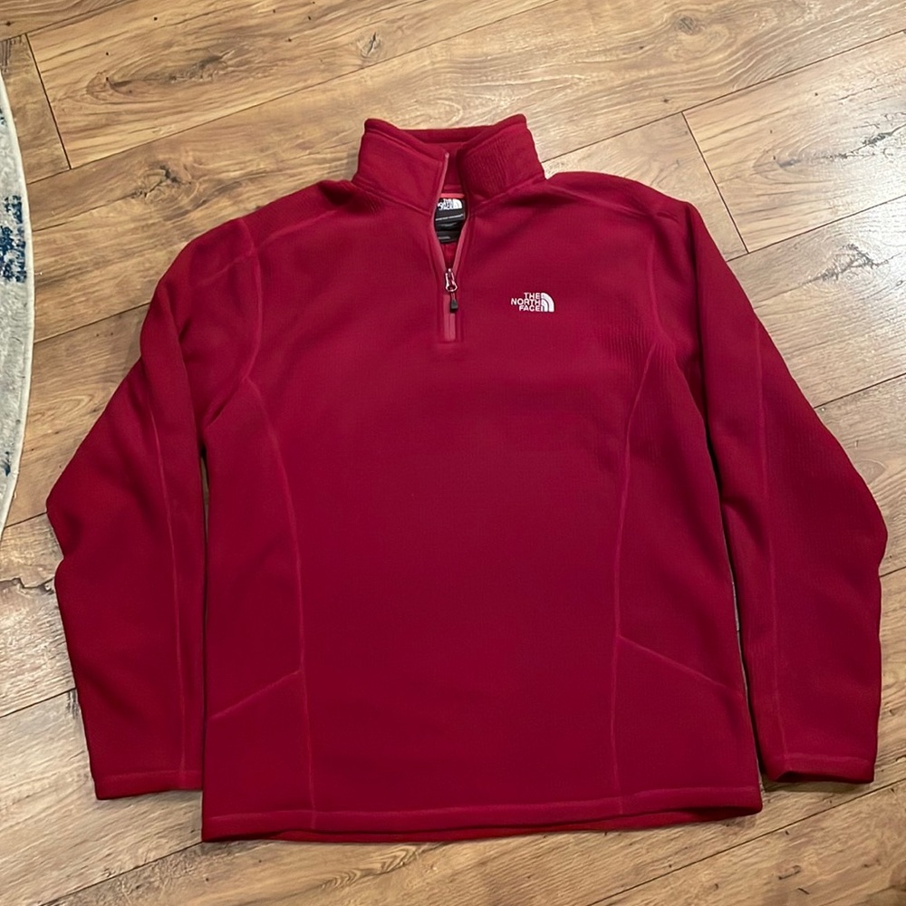 North face men’s homey 3/4 zip pull over